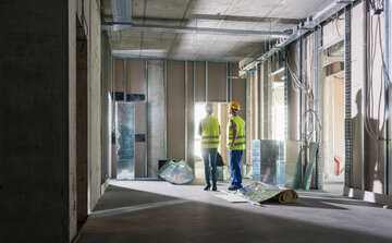 Nettoyage de chantier dans les environs de Saint-Romain-le-Noble